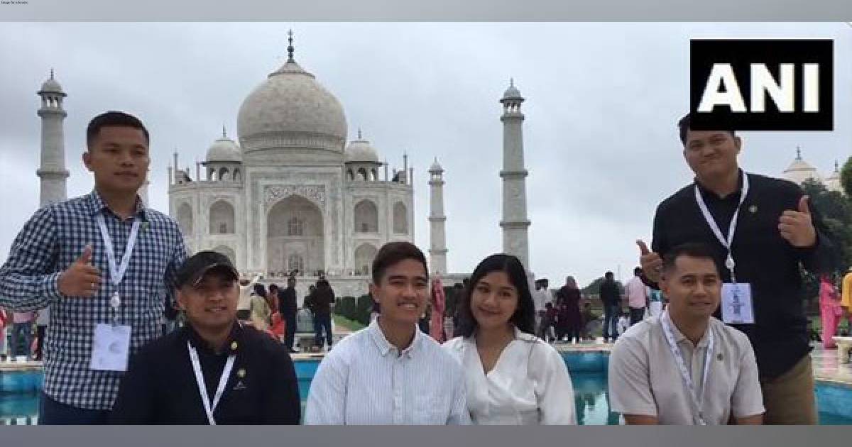 Indonesian President's son visits Taj Mahal in Agra as India hosts G20